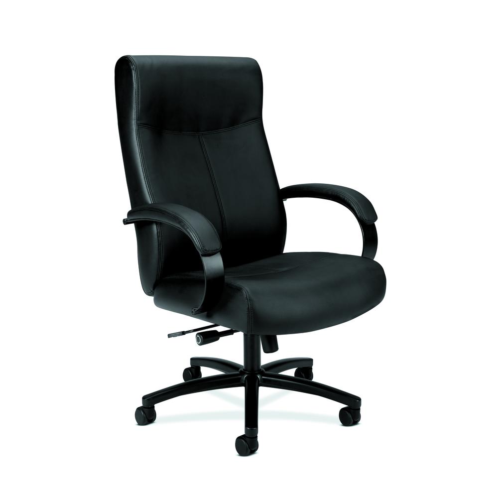 Image of Hon Validate Big And Tall Executive Chair, In Black Leather (Hvl685)
