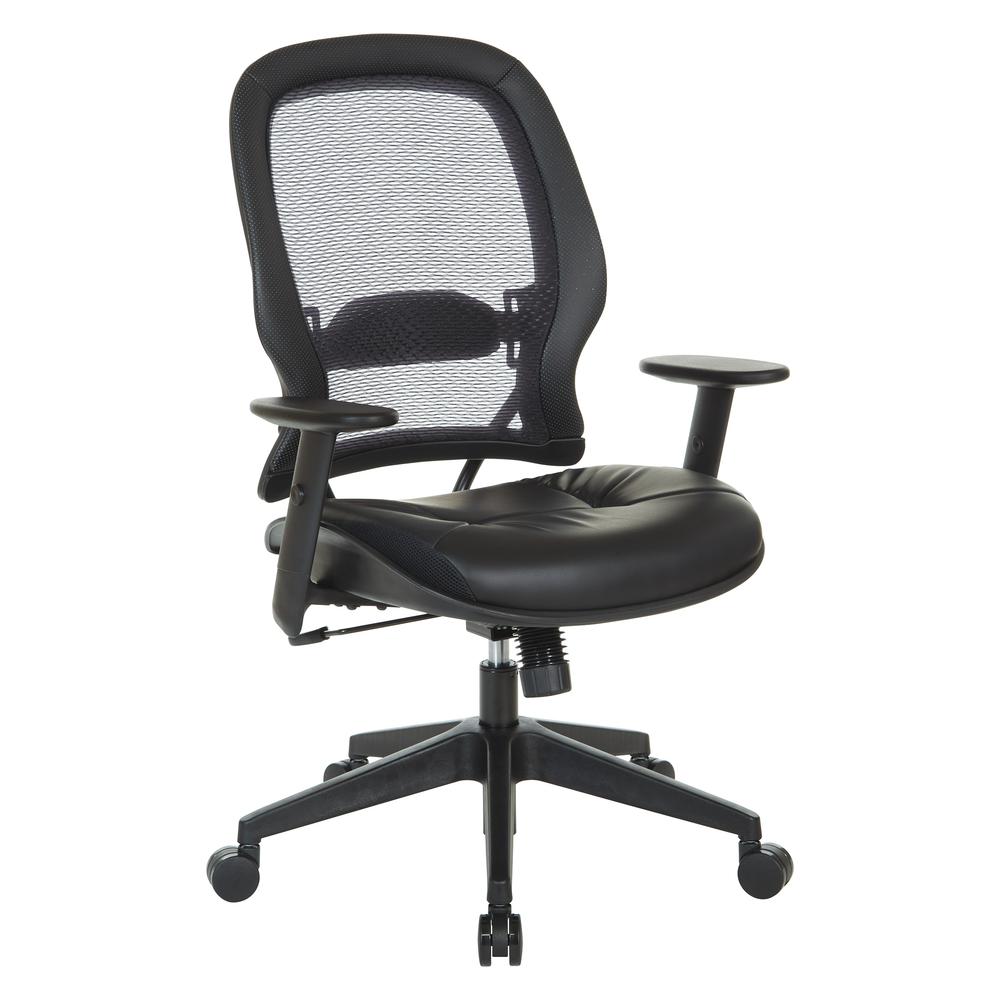 Image of Dark Air Grid® Back Managers Chair, Black