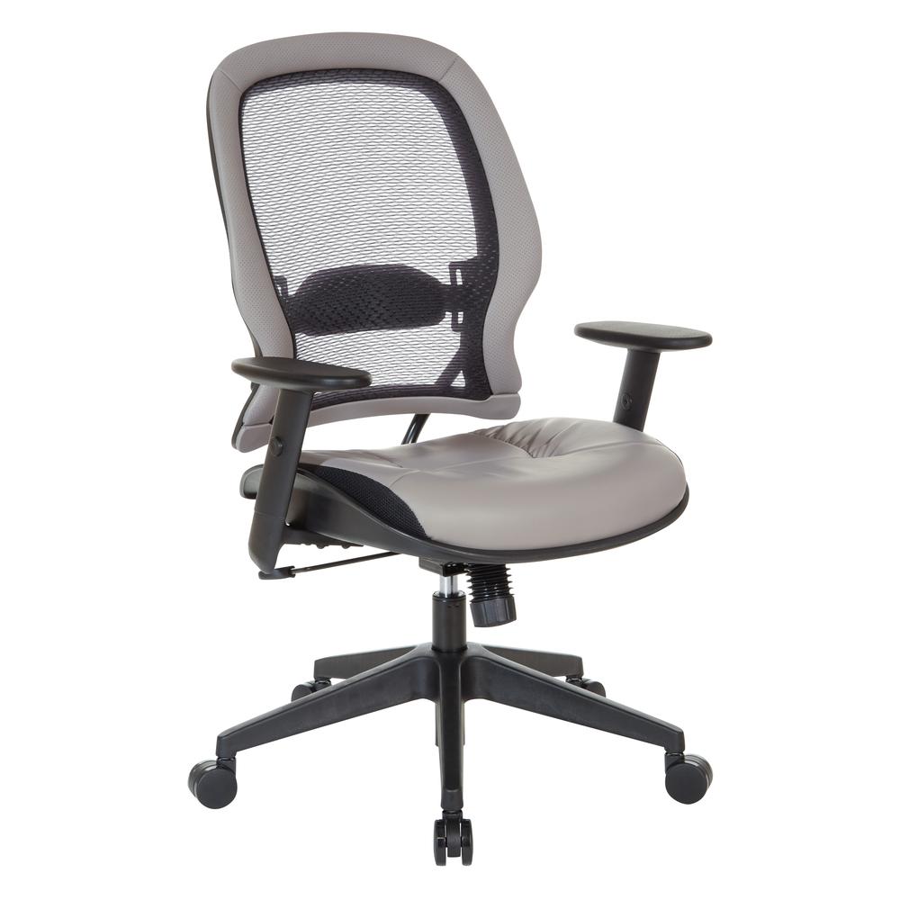 Image of Dark Air Grid® Back Managers Chair, Black/Stratus