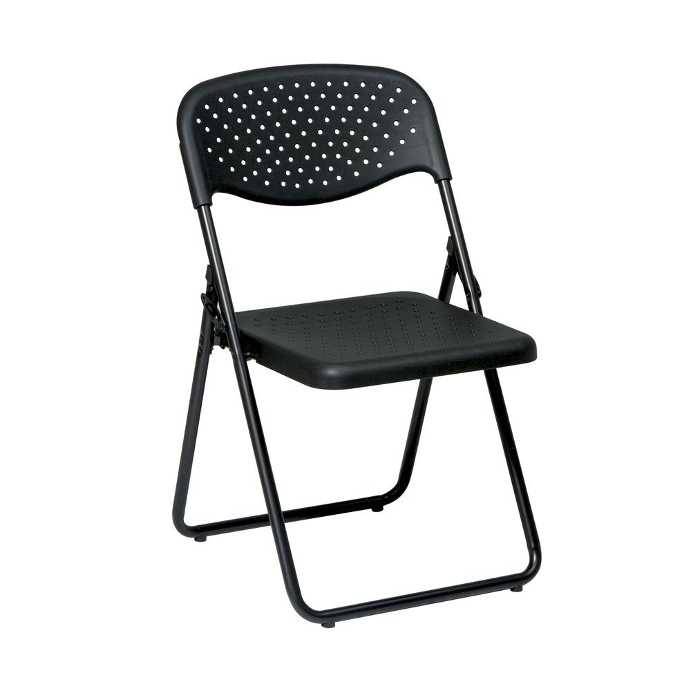 Plastic Seat and Back Folding Chair