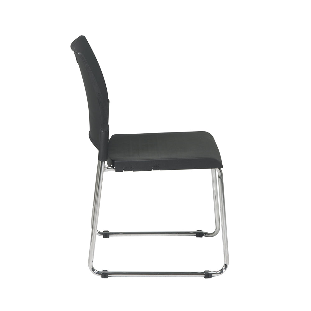 Stack Chair with Straight Legs