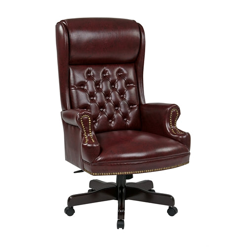 Deluxe Traditional Executive Chair with High Back