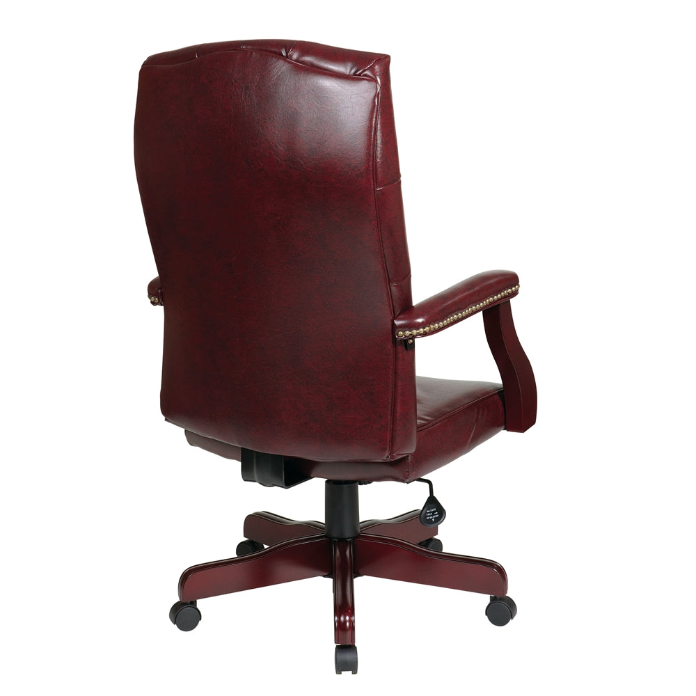 Traditional Executive Chair - Padded Arms