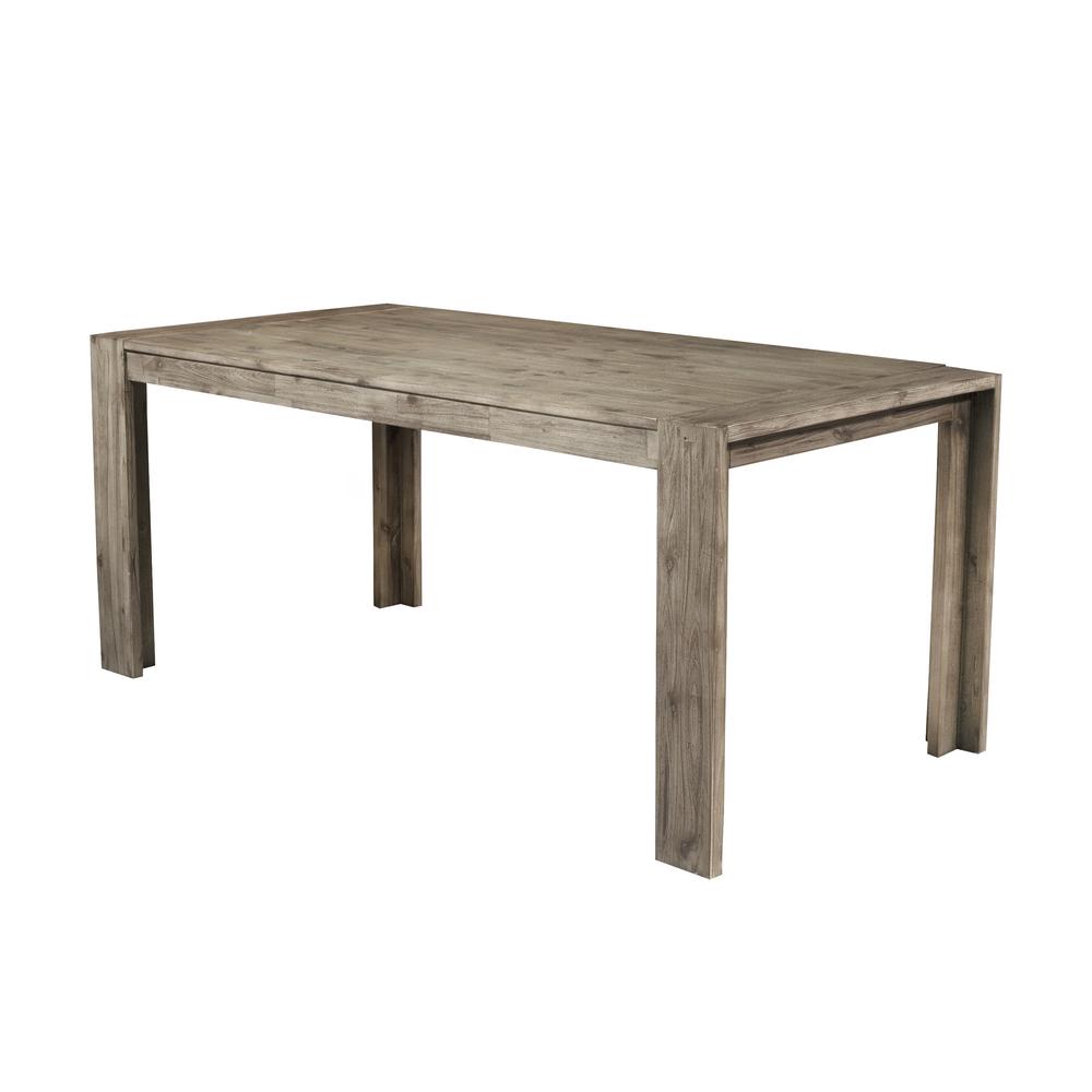 Image of Seashore Fixed Top Dining Table, Antique Natural