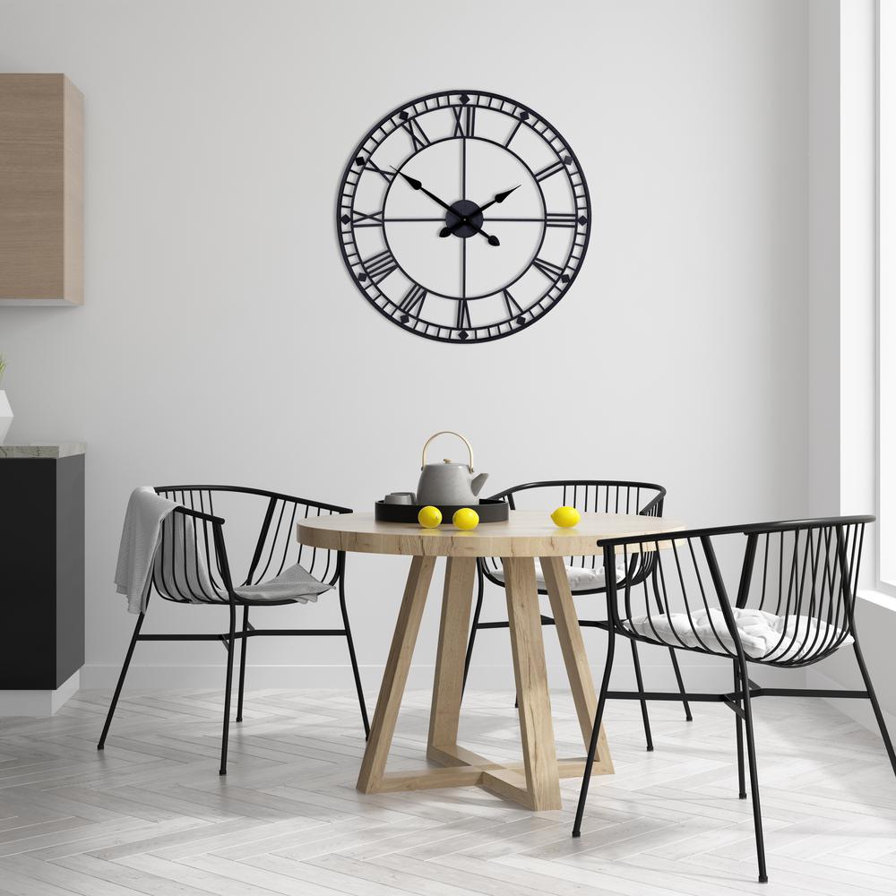 Stratton Home Decor - Modern 31.5" Evan Wall Clock