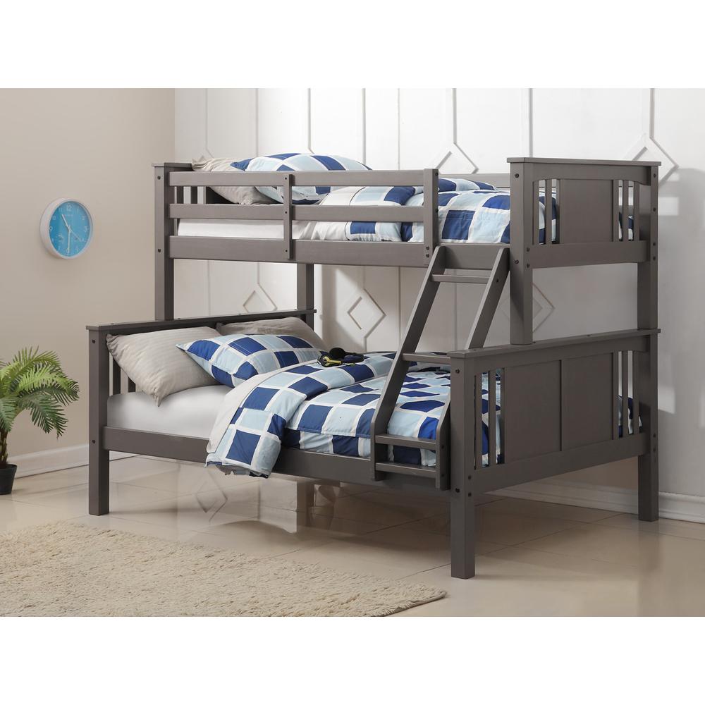 Image of Twin/Full Princeton Bunk Bed, Drawers Or Trundle Not Included