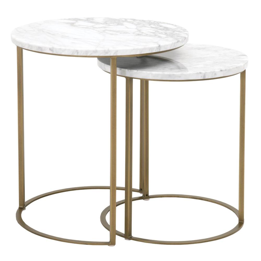 Image of Carrera Round Nesting Accent Table