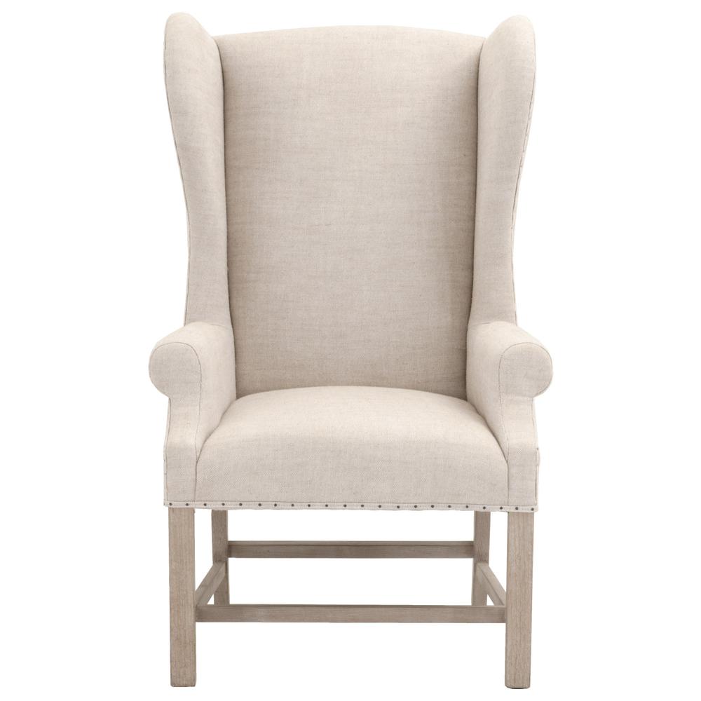 Image of Chateau Arm Chair In Natural Gray Ash