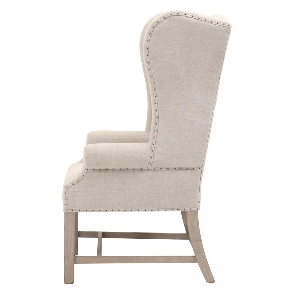 Chateau Arm Chair In Natural Gray Ash