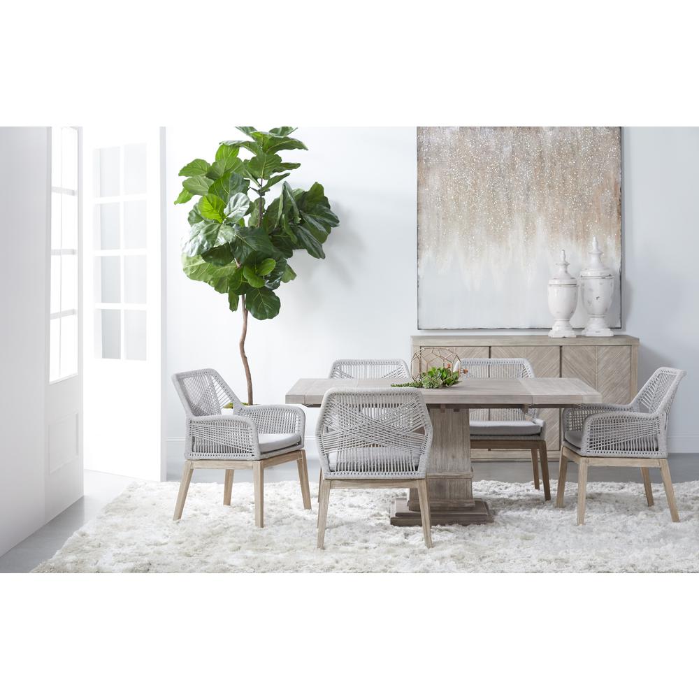 Hudson 44" Square Extension Dining Table