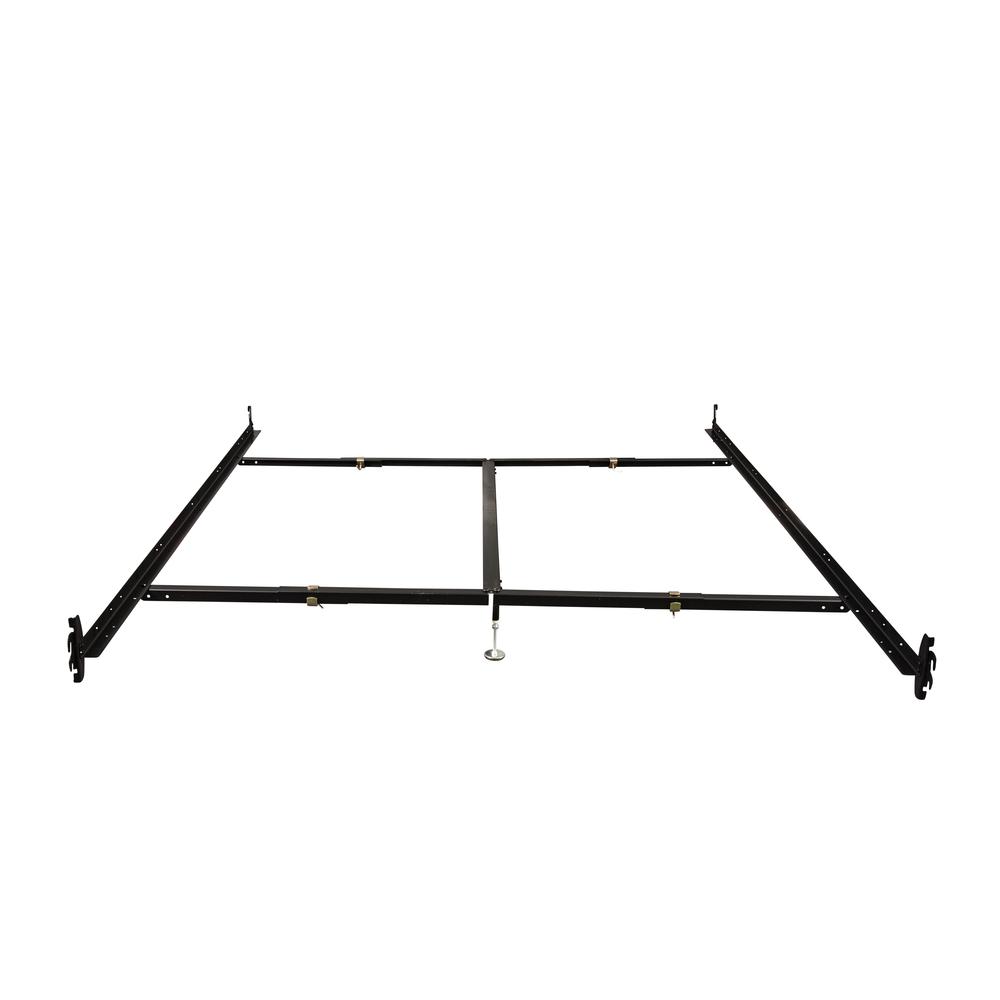 Hook On Bed Rails Queen/Eastern King With Center Support And 2 Glides