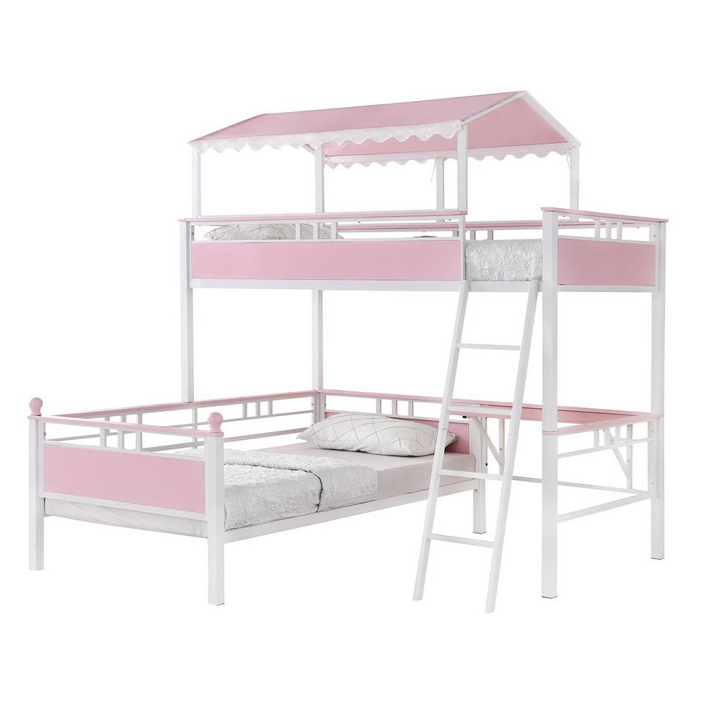 Image of Alexia Twin Over Twin Workstation Bunk Bed