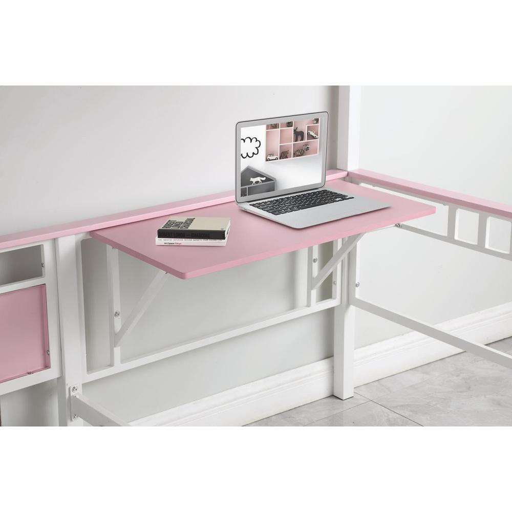 Alexia Twin Over Twin Workstation Bunk Bed