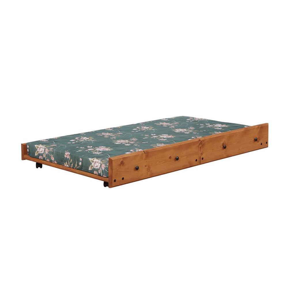 Image of Wrangle Hill Trundle With Bunkie Mattress Amber Wash