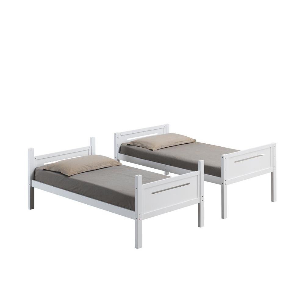 Littleton Twin/Twin Bunk Bed White