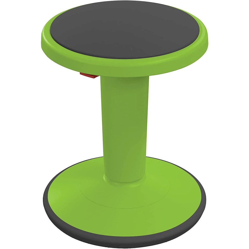 This is the image of Hierarchy Height Adjustable Grow Stool - Short Stool (Green)