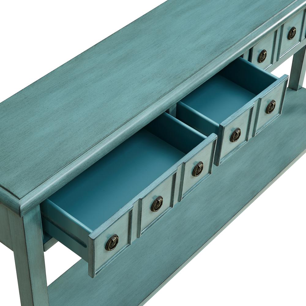 Image of Sadie Teal Long Console