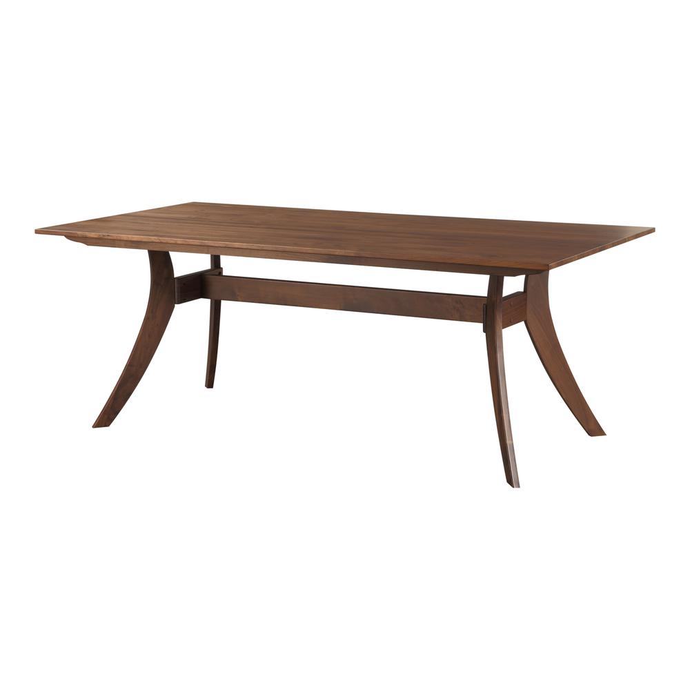 Image of Florence Rectangular Dining Table Small Walnut