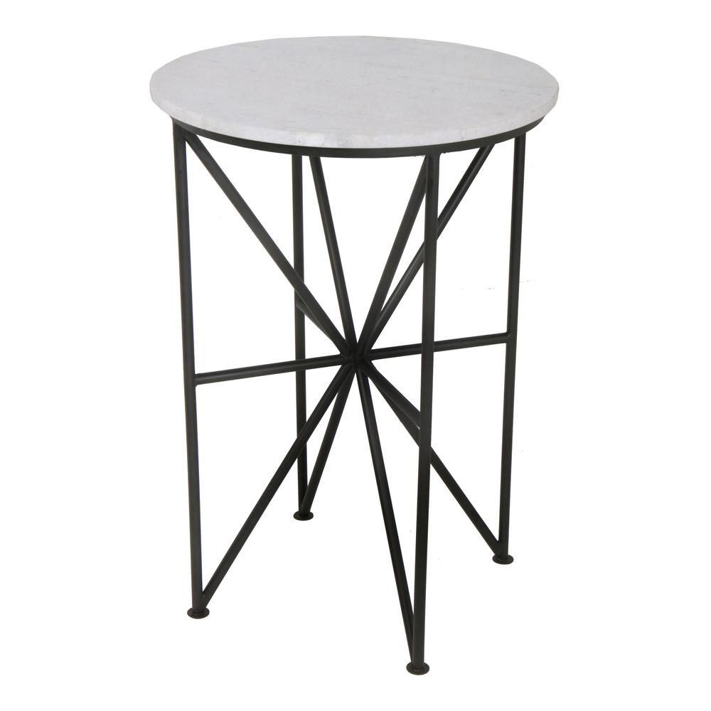 Image of Quadrant Marble Accent Table