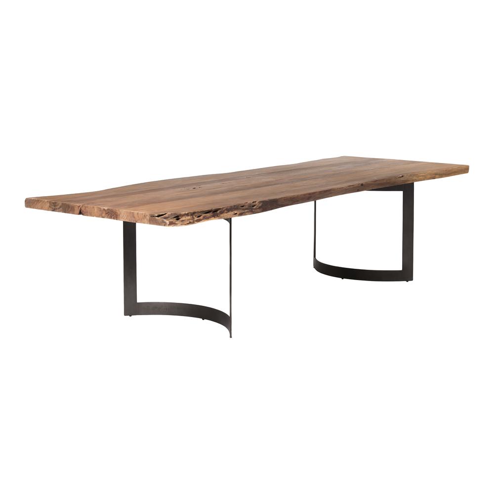 Image of Bent Dining Table Extra Small, Brown