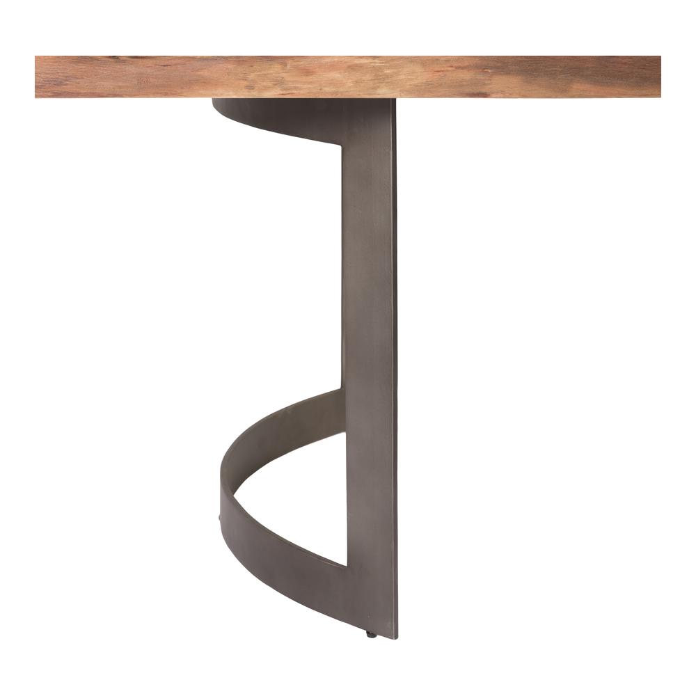 Bent Dining Table Extra Small, Brown