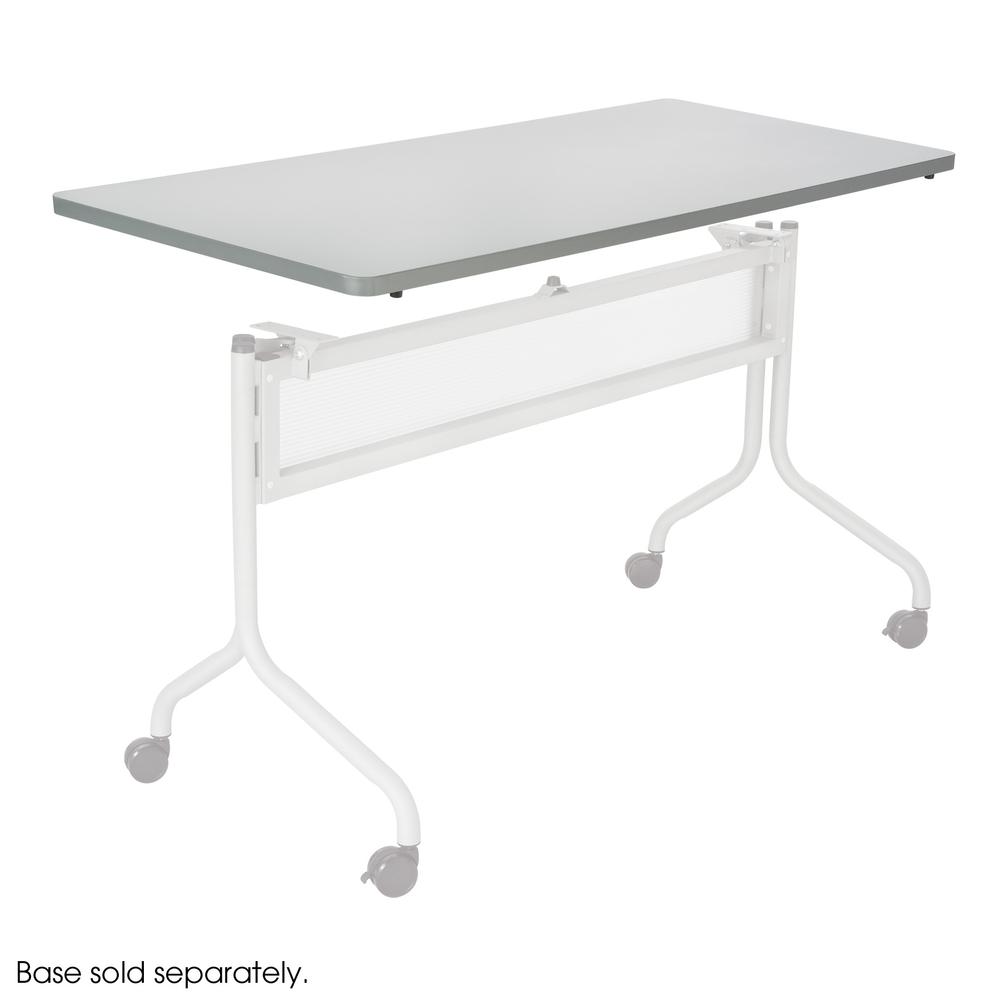 Mobile Training Table Top, Rectangular, 60w x 24d, Gray