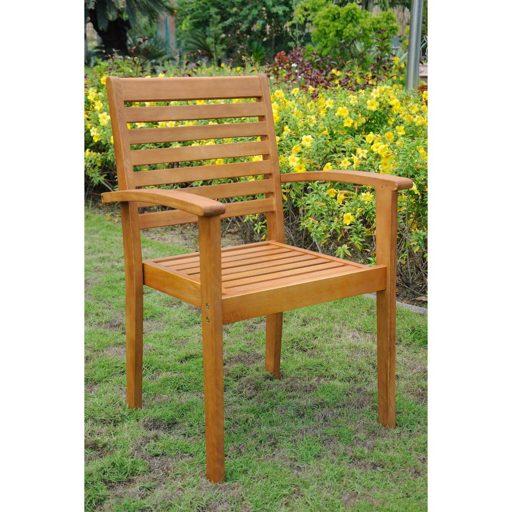 Image of Royal Tahiti Set Of 2 Oslo Outdoor Contemporary Chairs