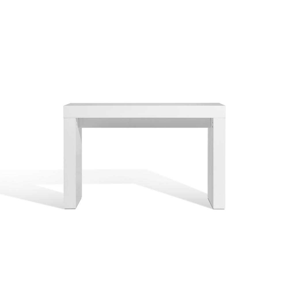 Console Table, Mdf Lacquered, White