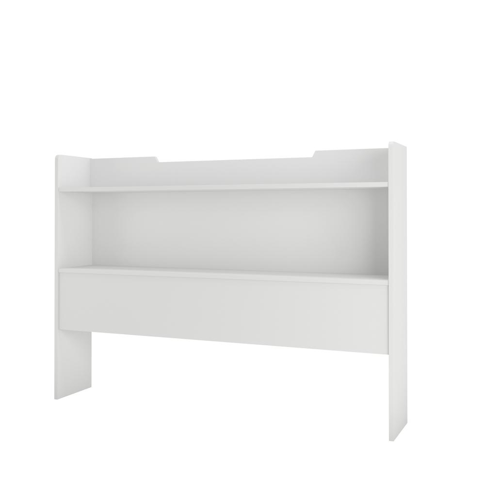 Image of Nexera 346303 Full Size Storage Headboard, White