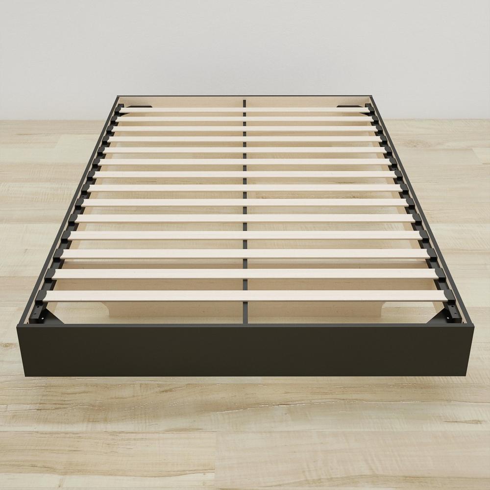 Nexera 345406 Full Size Platform Bed, Black