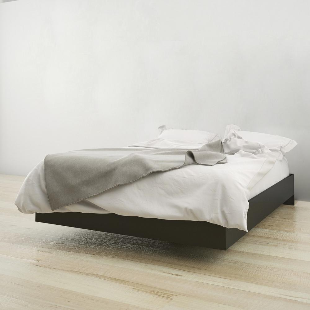 Image of Nexera 345406 Full Size Platform Bed, Black