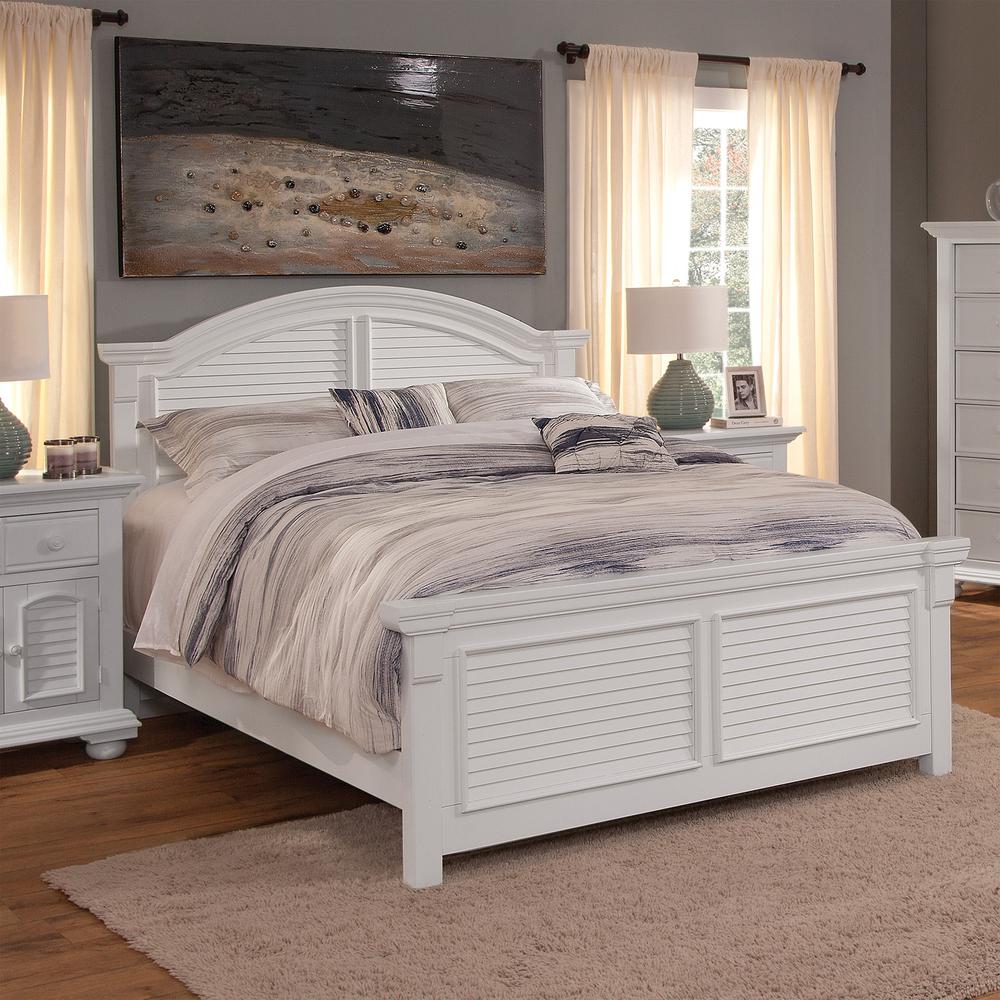 Cottage Traditions King Panel Bed