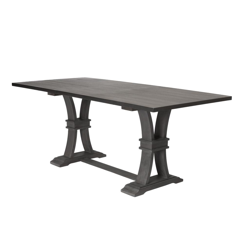 Image of Classic Extendable Counter Height Dining Table With 18" Leaf