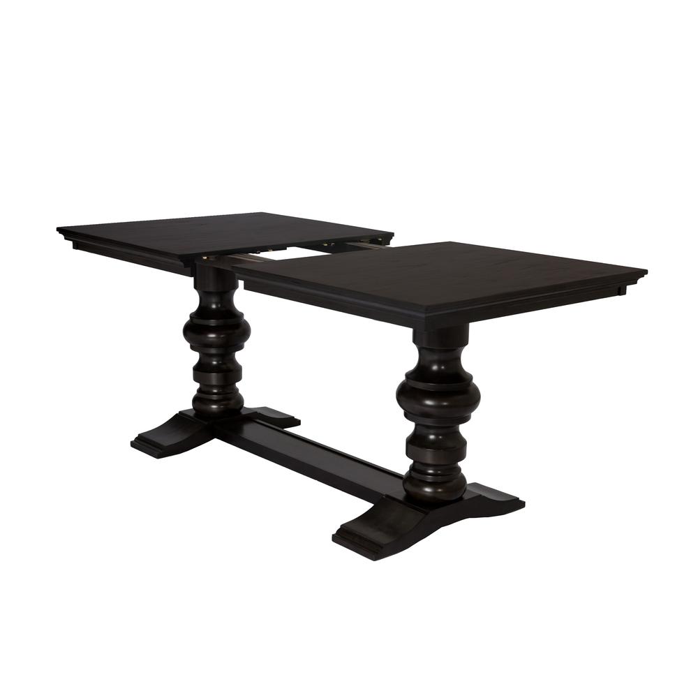 Classic Extendable Counter Height Dining Table With Two 16" Leafs
