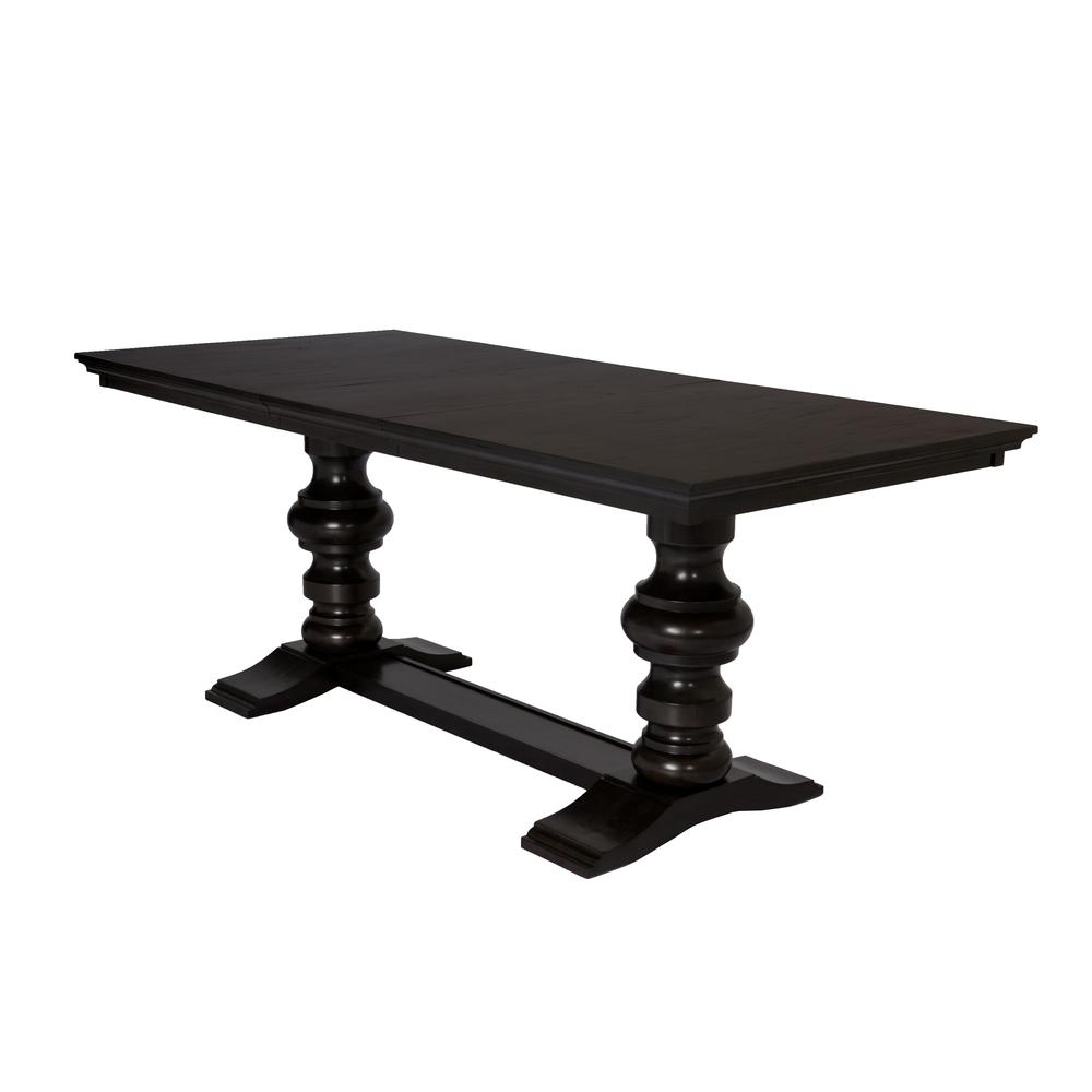 Image of Classic Extendable Counter Height Dining Table With Two 16" Leafs