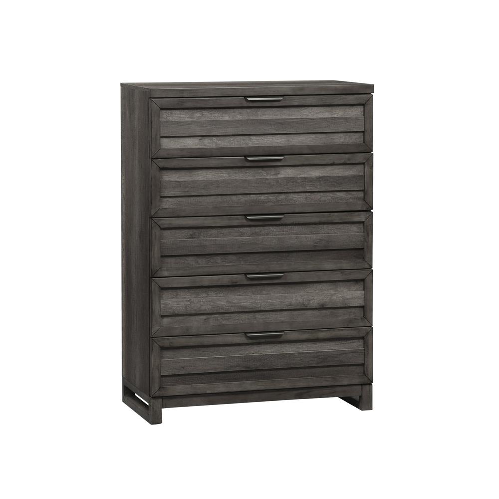 Image of Tanners Creek 5 Drawer Chest, Grey