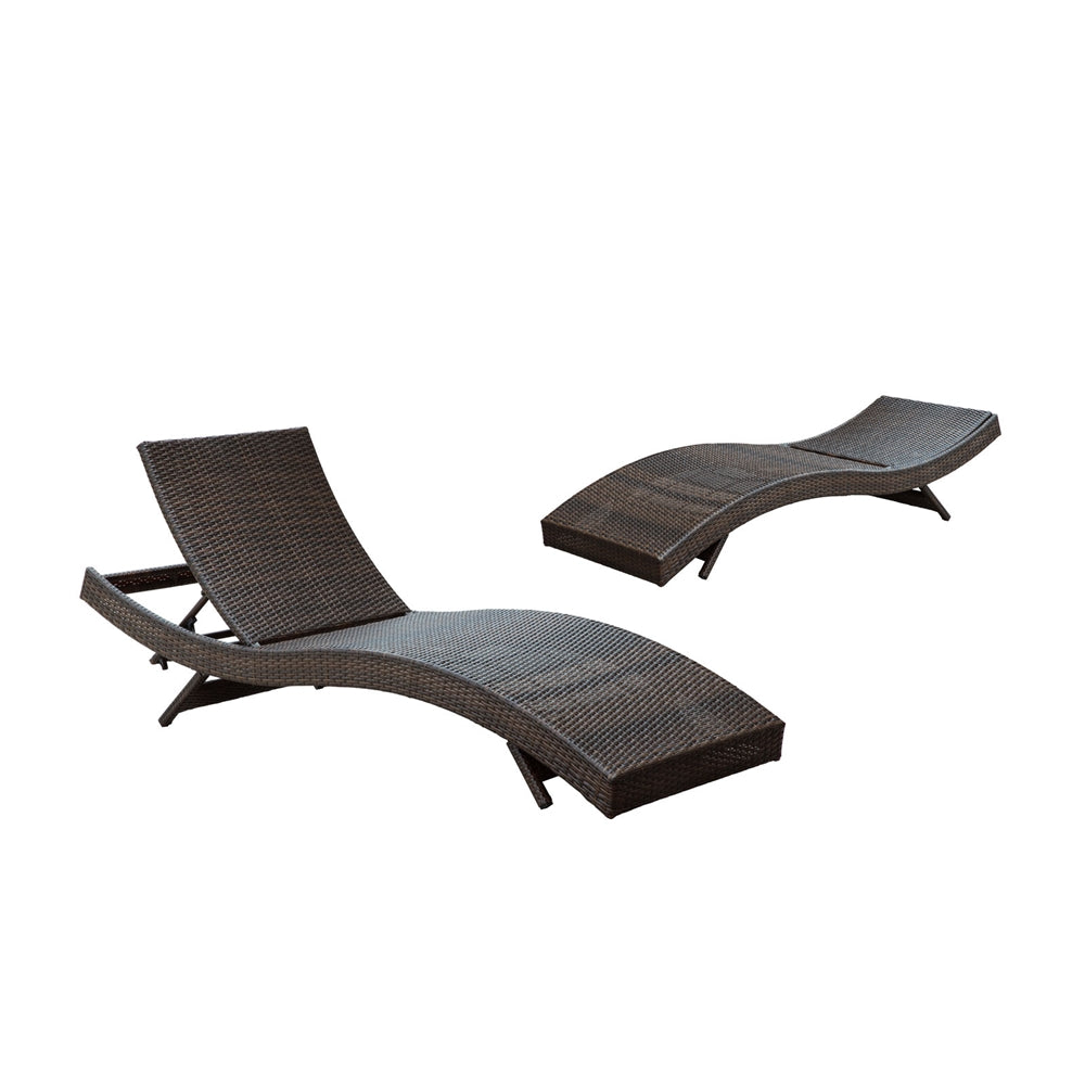 Peer Chaise Outdoor Patio Set of 2