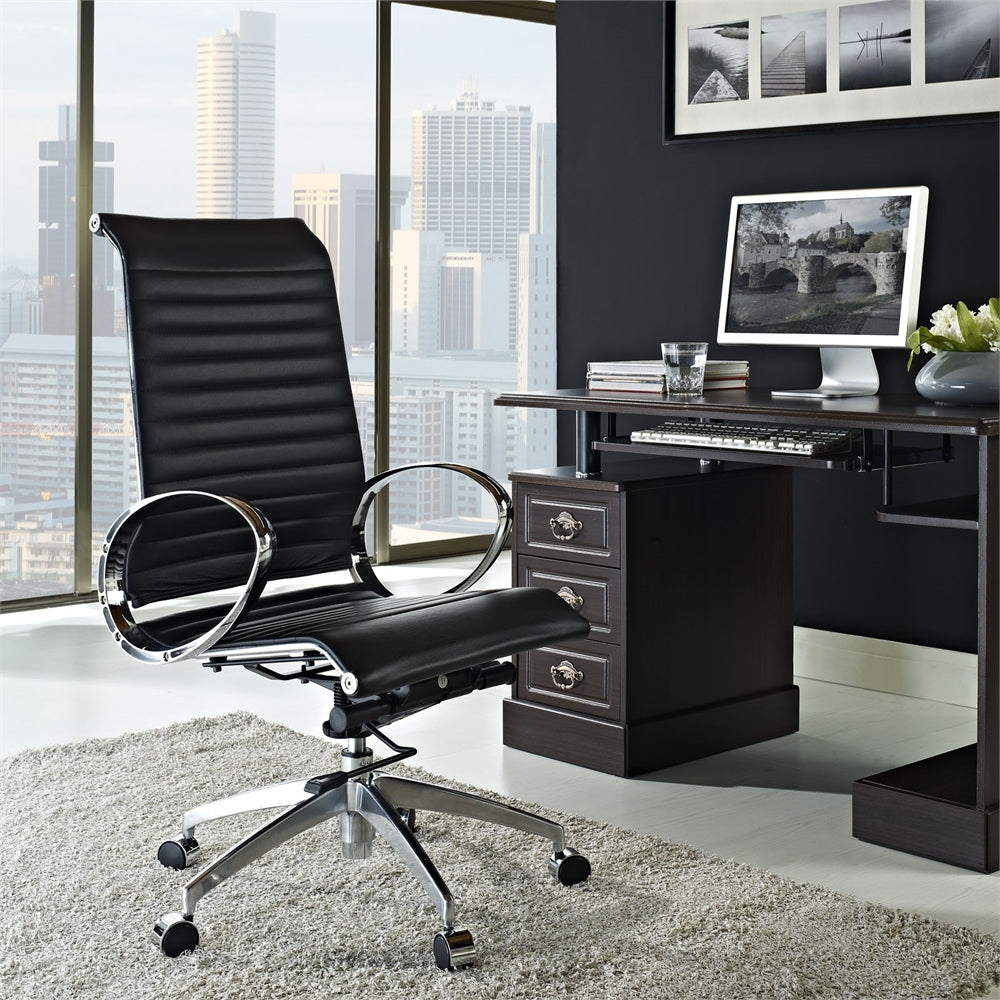 Ribbed Highback Office Chair