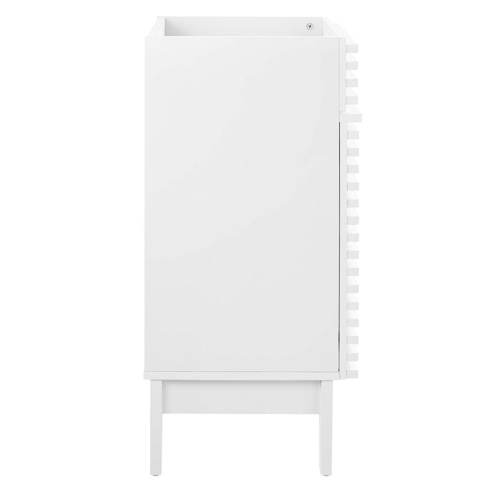 Render 18" Bathroom Vanity Cabinet, White