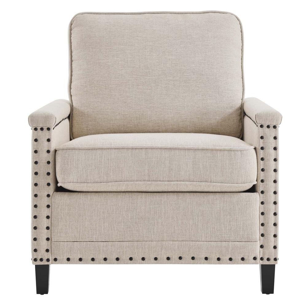 Ashton Upholstered Fabric Armchair - Beige Eei-4988-Bei