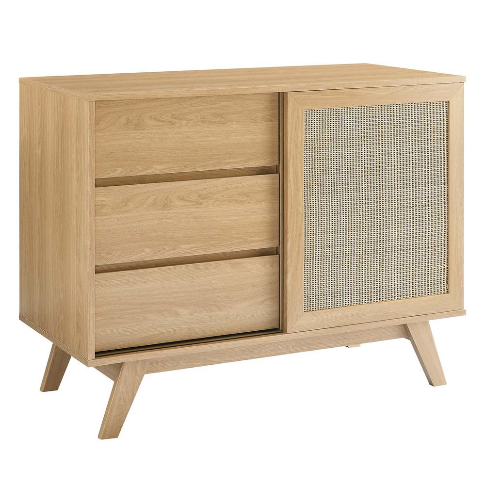 This is the image of Soma Oak Accent Cabinet - 40"