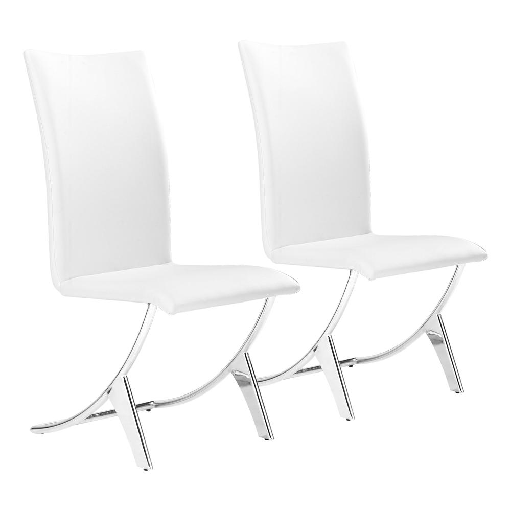 Delfin Dining Chair (Set of 2) White