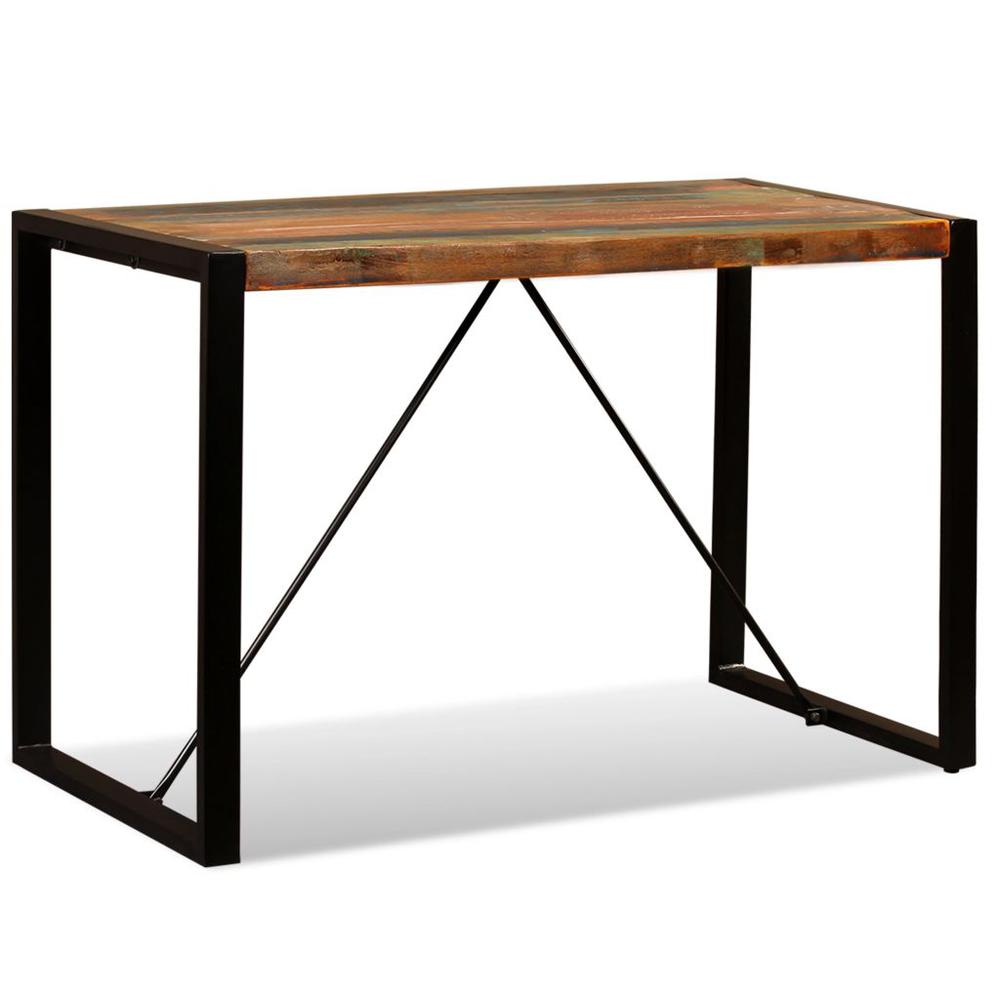 Image of Vidaxl Dining Table Solid Reclaimed Wood 47.2", 243998