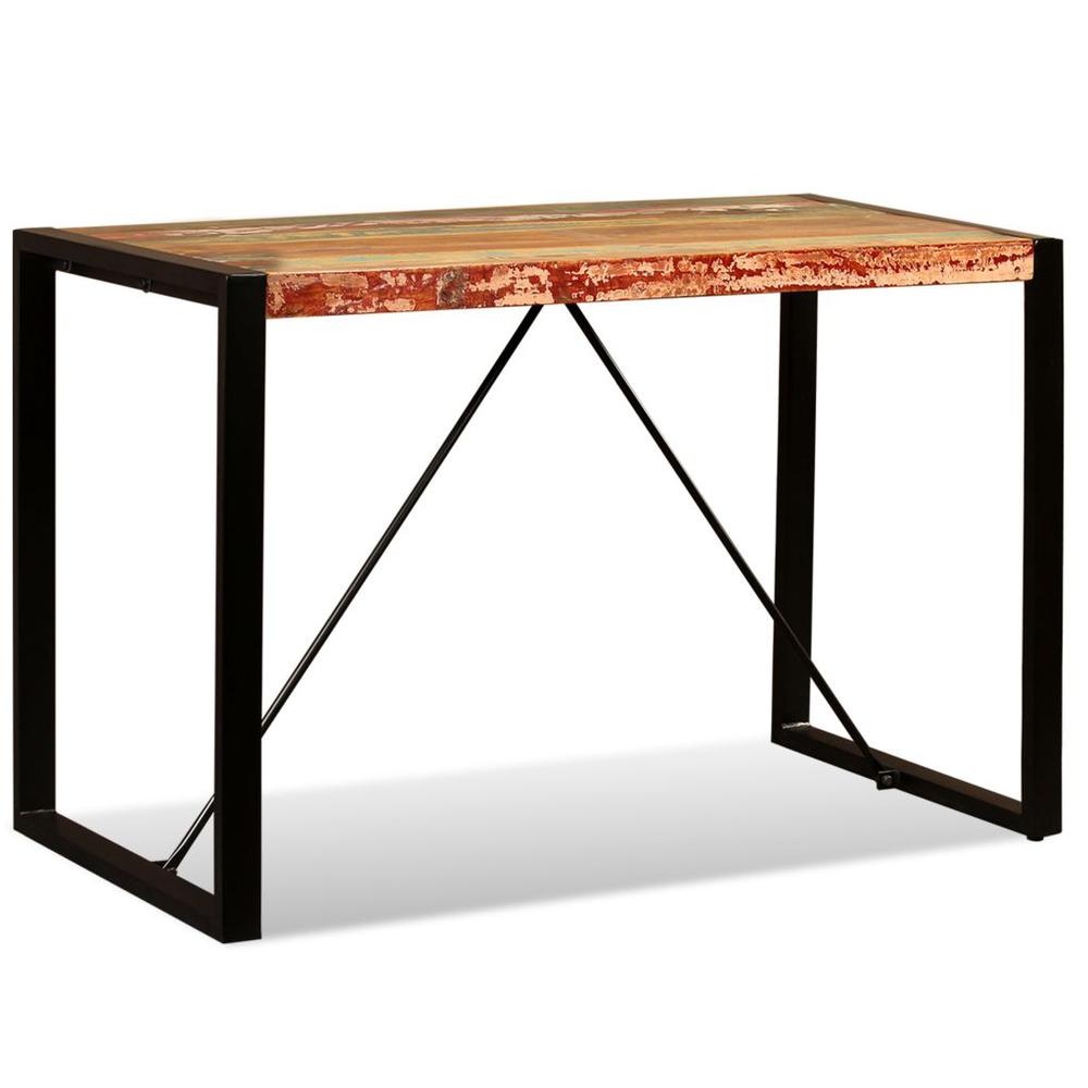 Vidaxl Dining Table Solid Reclaimed Wood 47.2", 243998