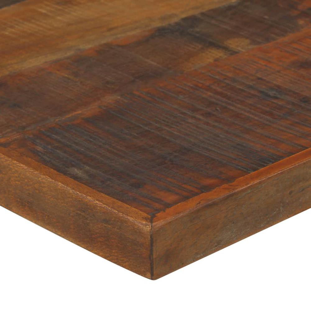 Vidaxl Bar Table Solid Reclaimed Wood Dark Brown 59.1"X27.6"X42.1", 245384