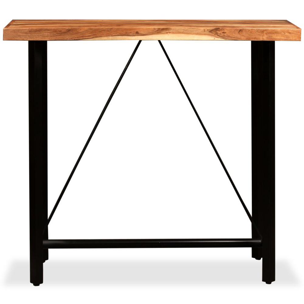 Vidaxl Bar Table Solid Acacia Wood 47.2"X23.6"X42.1", 245436