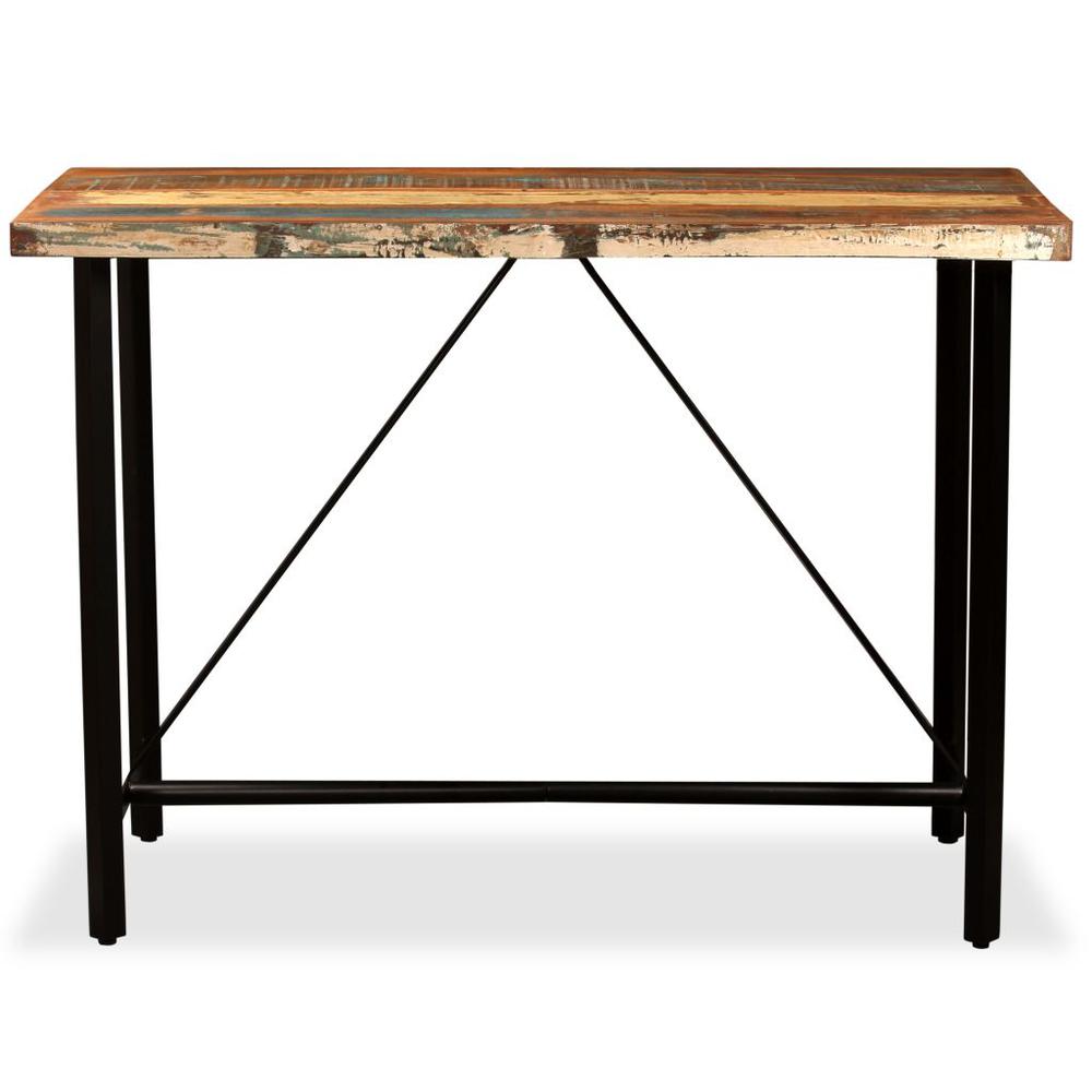 Vidaxl Bar Table Solid Reclaimed Wood 47.2"X23.6"X42.1", 245440