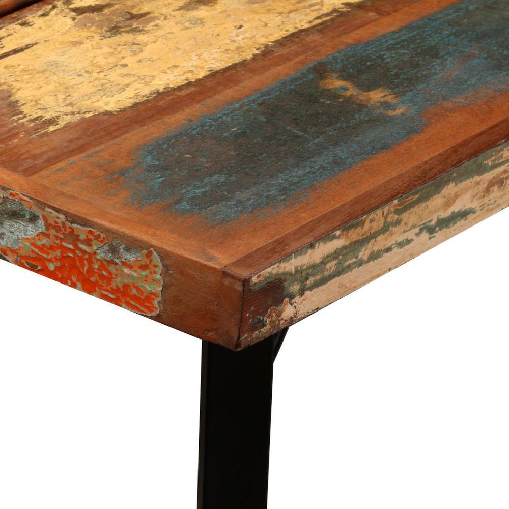 Vidaxl Bar Table Solid Reclaimed Wood 59"X27.6"X42.1", 245441