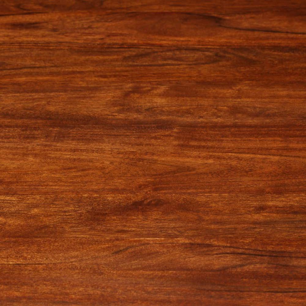 Vidaxl Dining Table Solid Acacia Wood With Sheesham Finish 47.2"X29.9", 245642