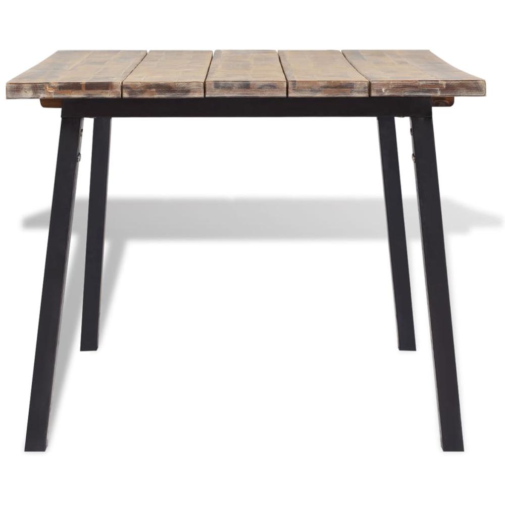 Vidaxl Dining Table Solid Acacia Wood 66.9"X35.4", 245689